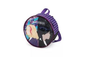 Lancheira Escolar Wandinha Addams Wednesday  Cor Roxo - Luxcel